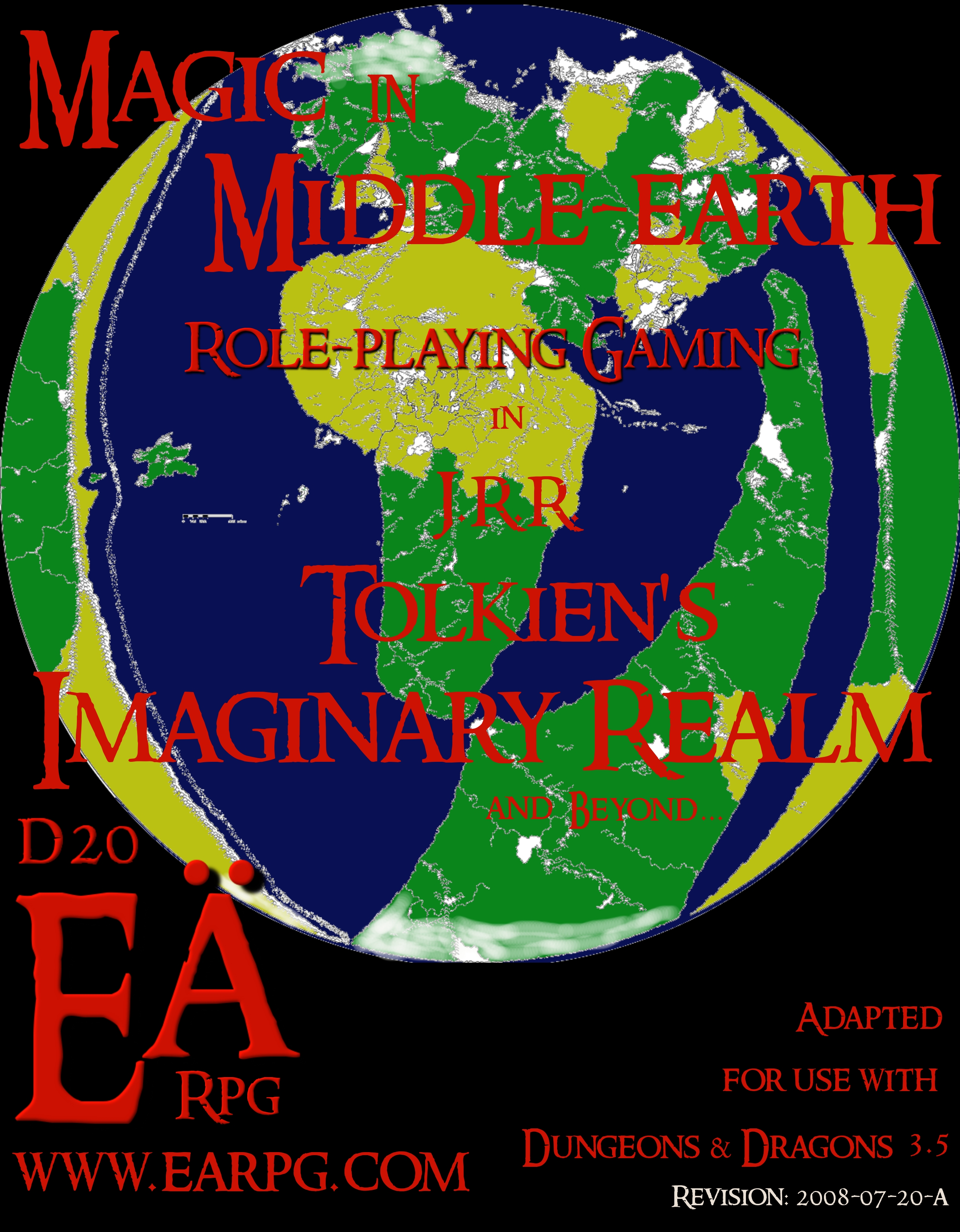 Updated Magic in Eä d20 3.5 Middle-earth version zf - Shadow Rules Early draft